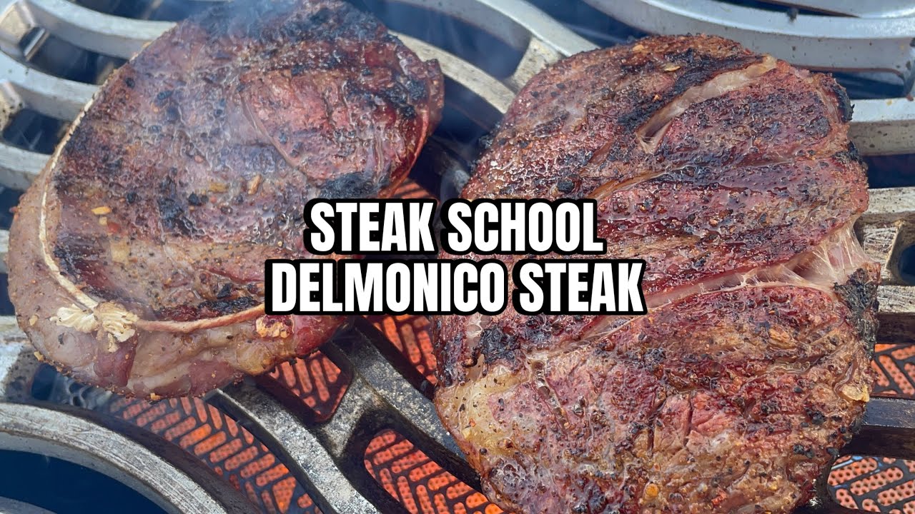 STEAK SCHOOL 🥩 Delmonico Steak Breakdown | How to Cook a True Steakhouse Classic at Home 🔥