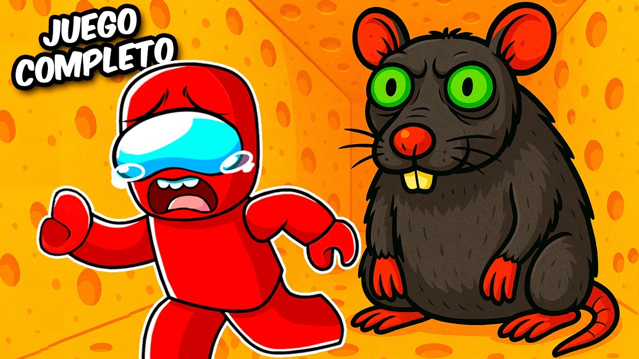 ESCAPA DE LA RATA GIGANTE COMPLETO (CHEESE ESCAPE ROBLOX)