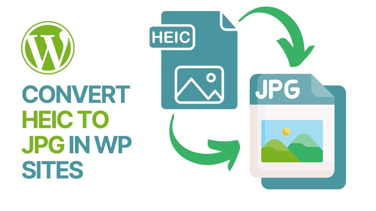 How to Add HEIC to JPG Conversion in WordPress Easy & Free? Tutorial 🖼