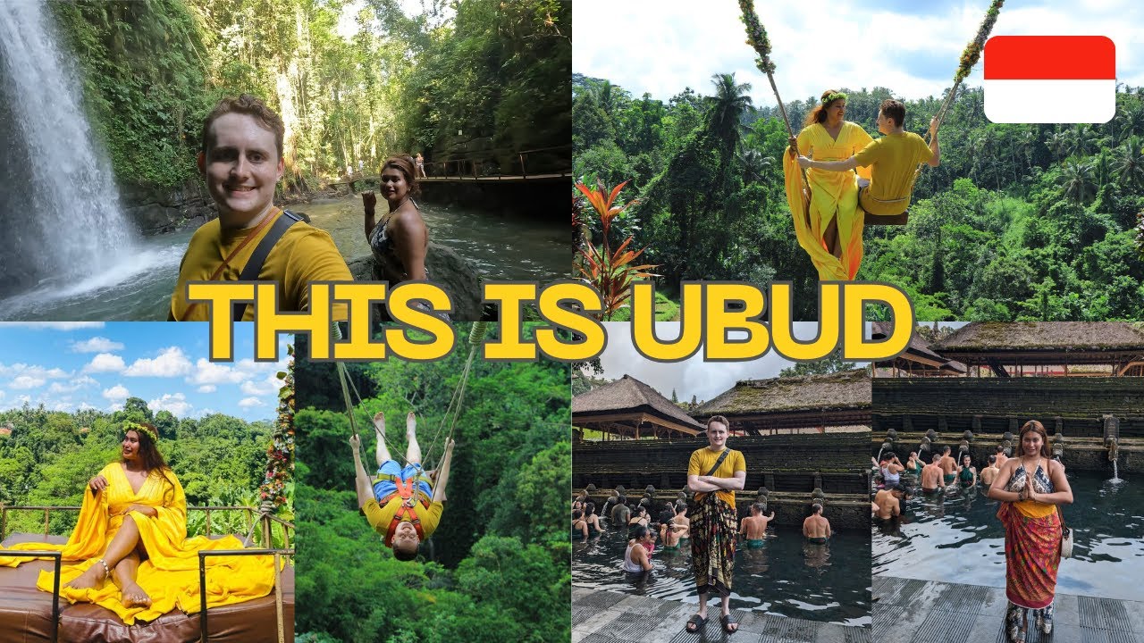 Indonesia Bali 🇮🇩 | THIS IS UBUD – Swings, Rice Terraces & Waterfalls