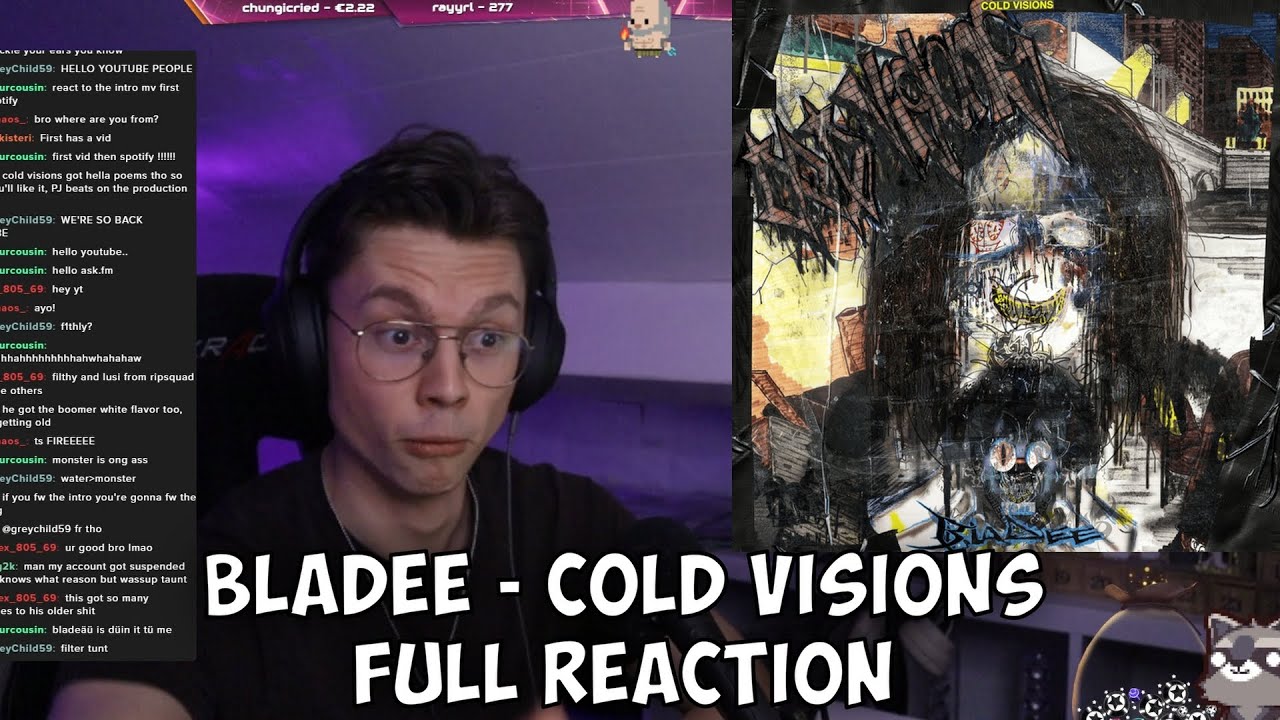 ''BLADEE BEST & LAST ALBUM?!'' Bladee - Cold Visions FULL REACTION