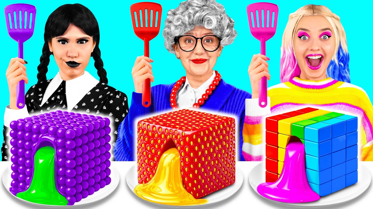 Tantangan Wednesday vs Nenek | Resep Kuliner yang Luar Biasa oleh 4Fun Challenge