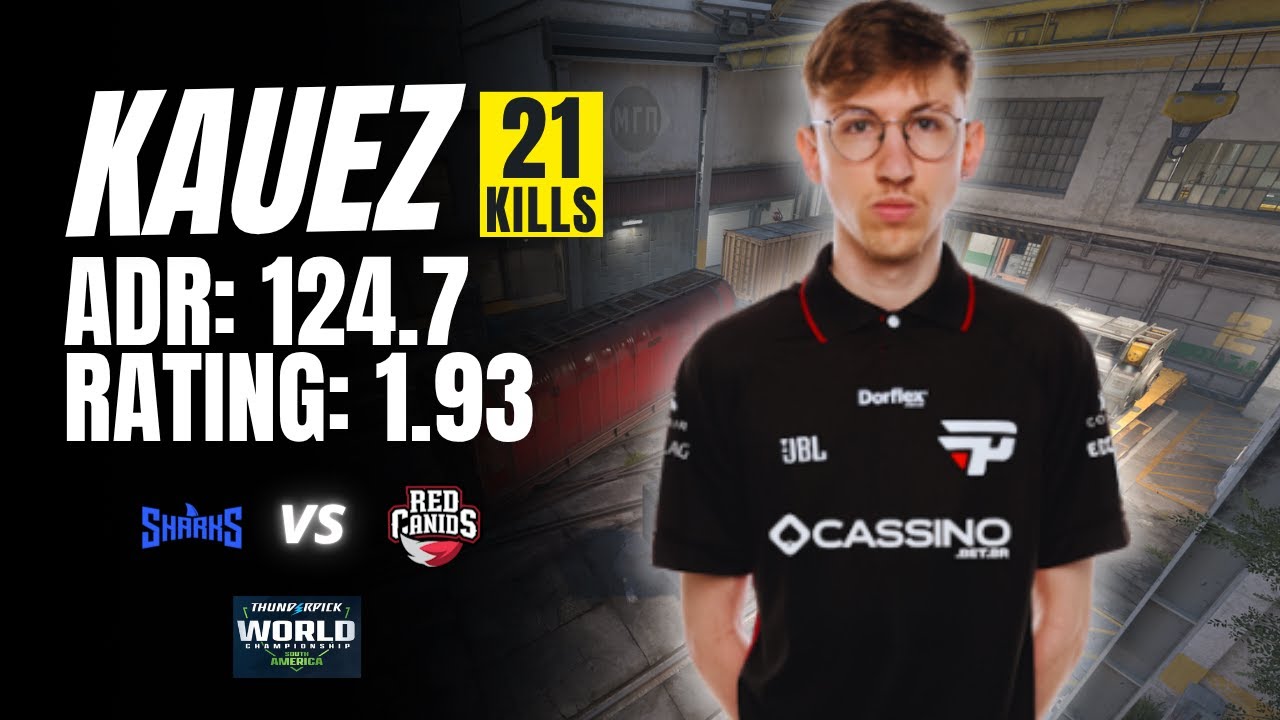 KAUEZ (21K/11D) | POV CS2 | TRAIN | SHARKS X RED CANIDS | THUNDERPICK