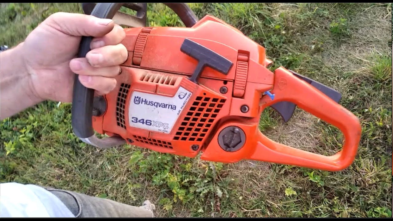 Piła spalinowa Husqvarna 346xp - obiekt westchnień wielu. Każdy chciał mieć. Jaki olej do 2t dwusuwa
