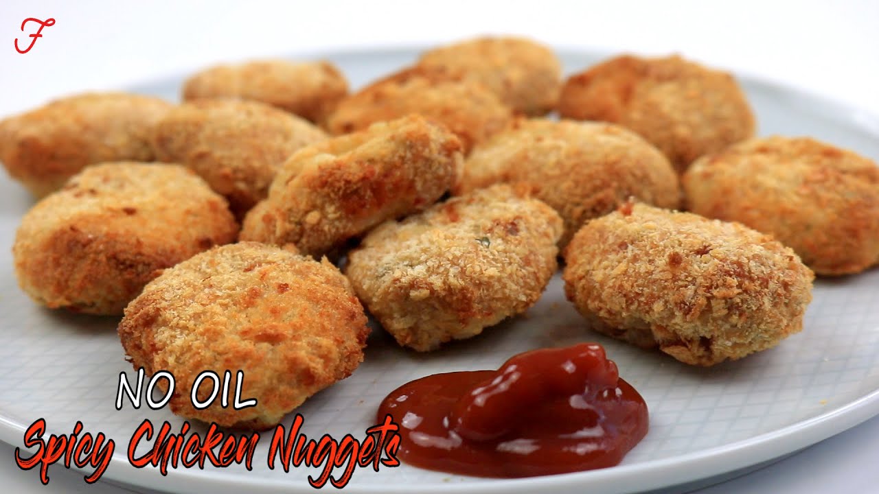 Delicious Healthy Spicy Chicken Nuggets | No Oil | Halogen Cooked