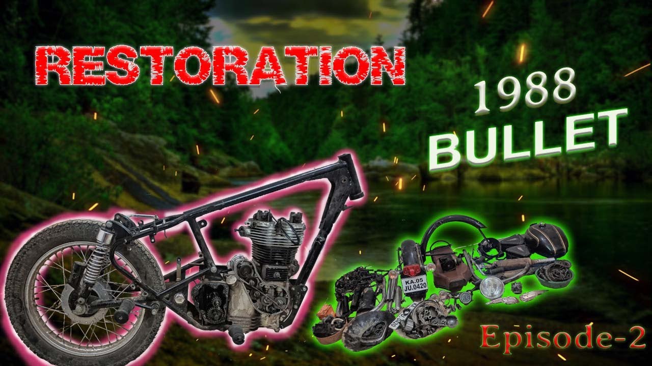 Old Bullet Full Restoration | 1988 | Episode-2 | Royal Enfield