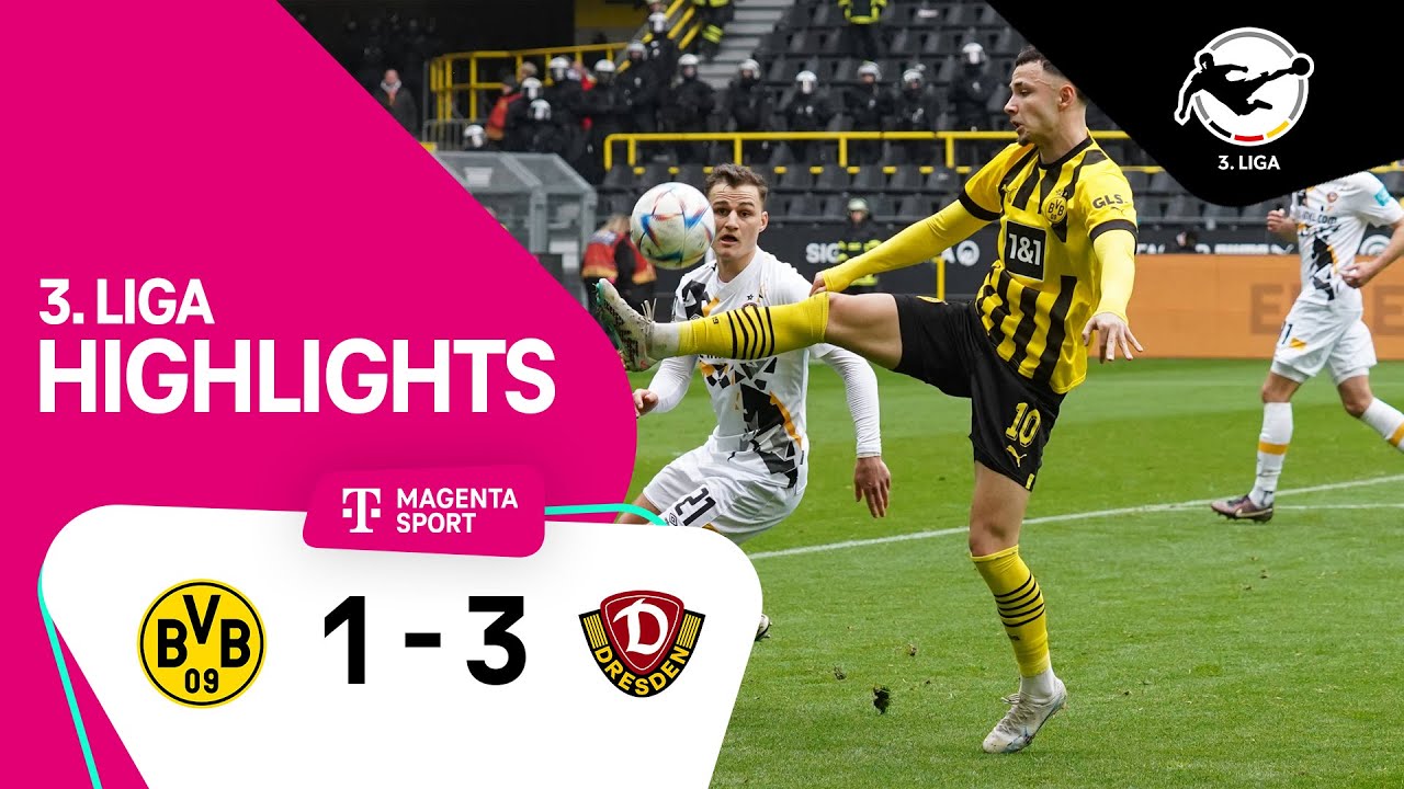 Borussia Dortmund II - Dynamo Dresden | Highlights 3. Liga 22/23