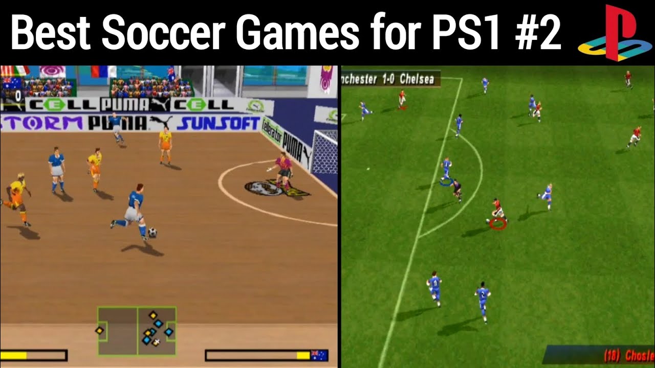 Top 10 Best Soccer Games for PS1 || Part 2