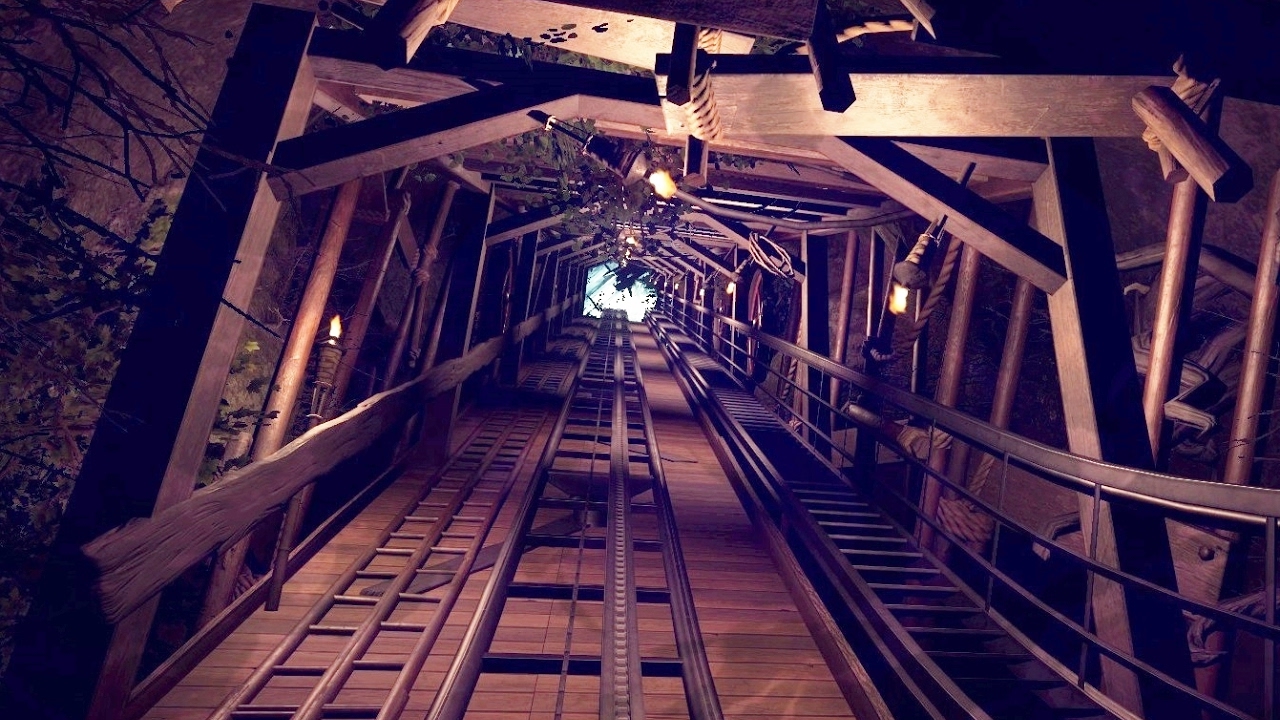 Grimestone Mine - The Gold Rush Ride [Darkride: Planet Coaster]