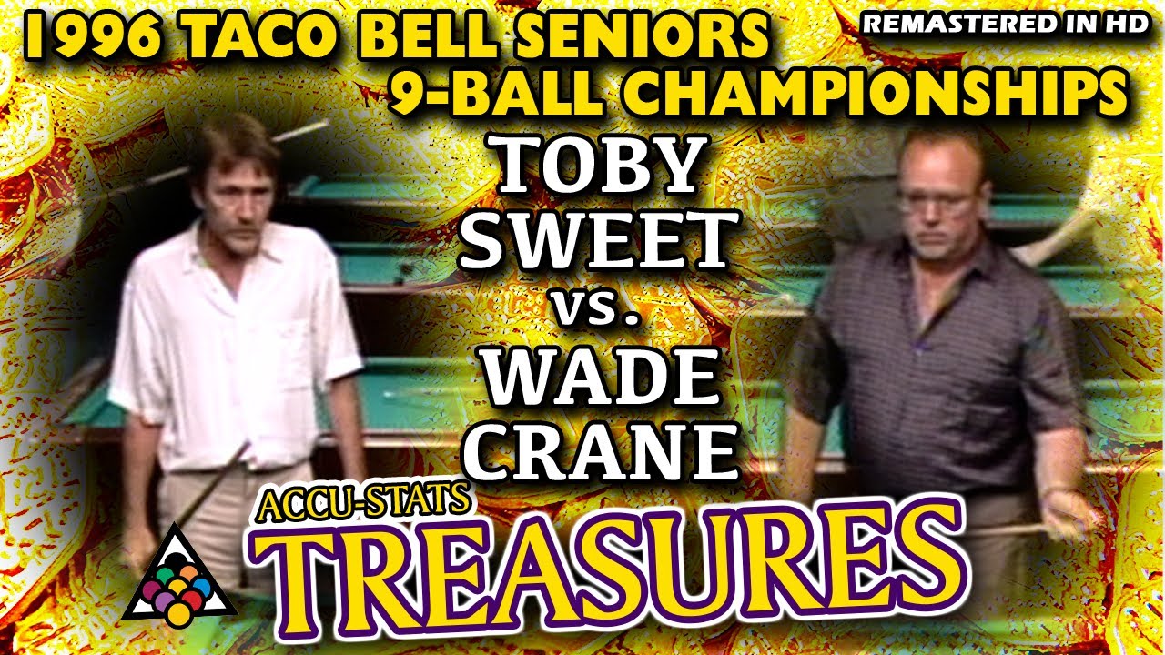 9-BALL: WADE CRANE VS TOBY SWEET - 1996 SENIOR CHAMPIONSHIP