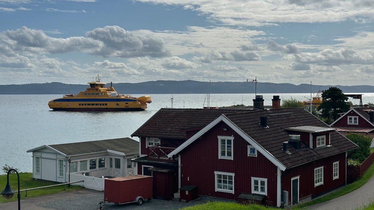 F&auml;rja till Visings&ouml; och Visingsborgs Slottsruin