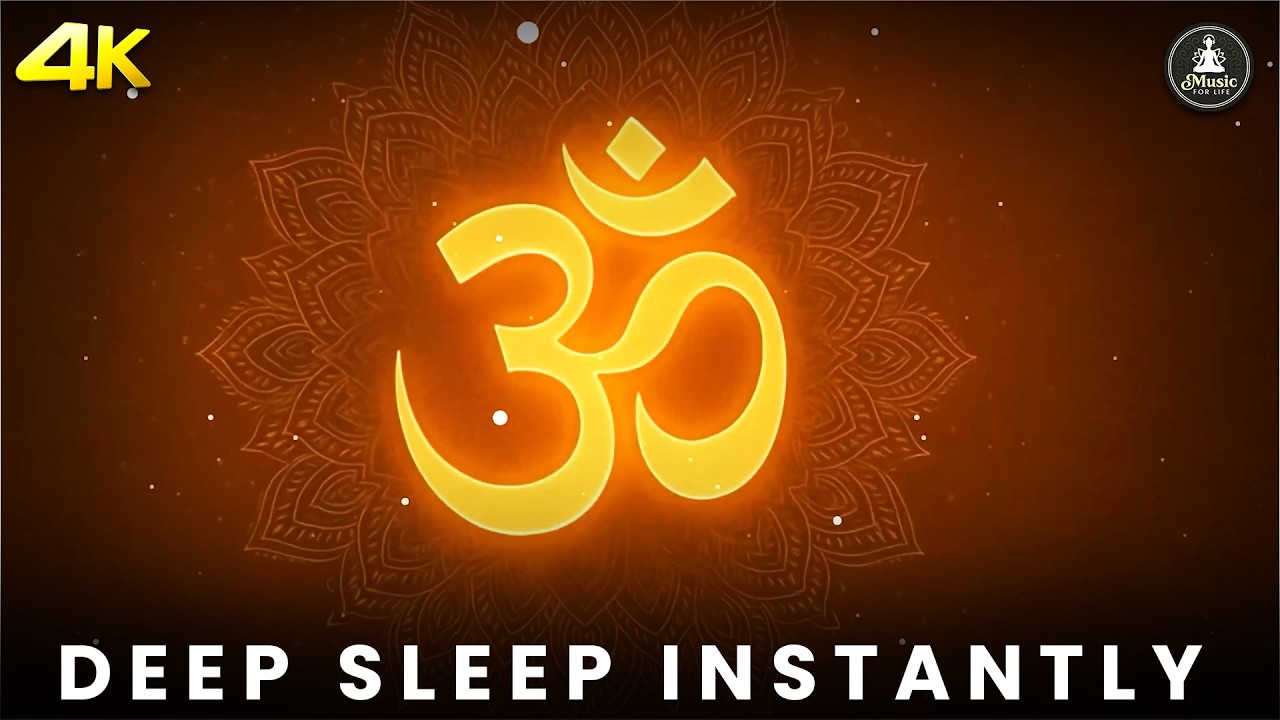 Soothing OM Chanting at Night | Stress Relief & Deep Sleep Therapy