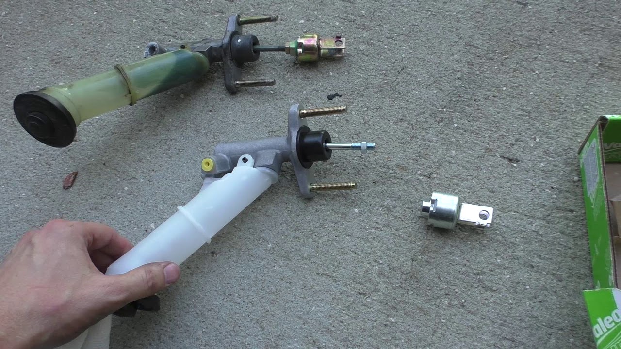 AG 003 1999 Solara clutch master and slave cylinder replacement