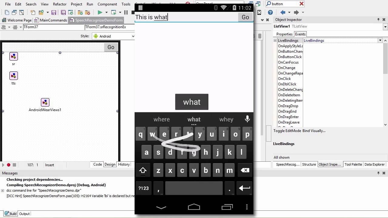 Voice Enable Your Android Object Pascal Apps