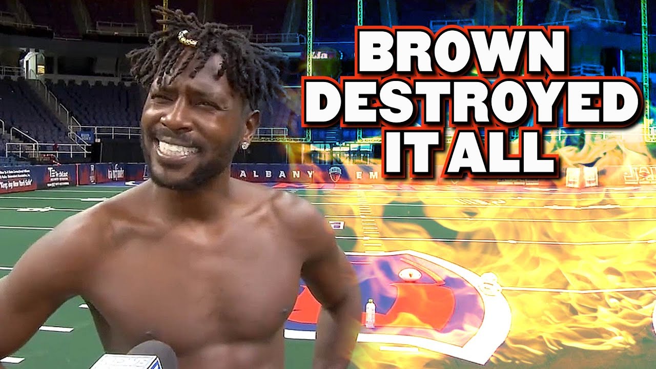 Antonio Brown's Team KICKED OUT of Arena League