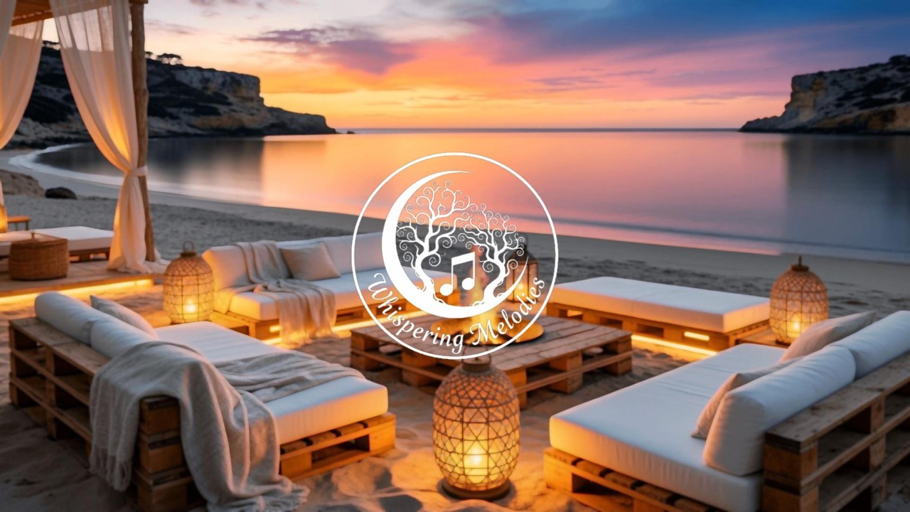 Sunny Ibiza Beach Escape | Relaxing Ocean Ambient Music | Romantic Dinner Sunset | Instrumental