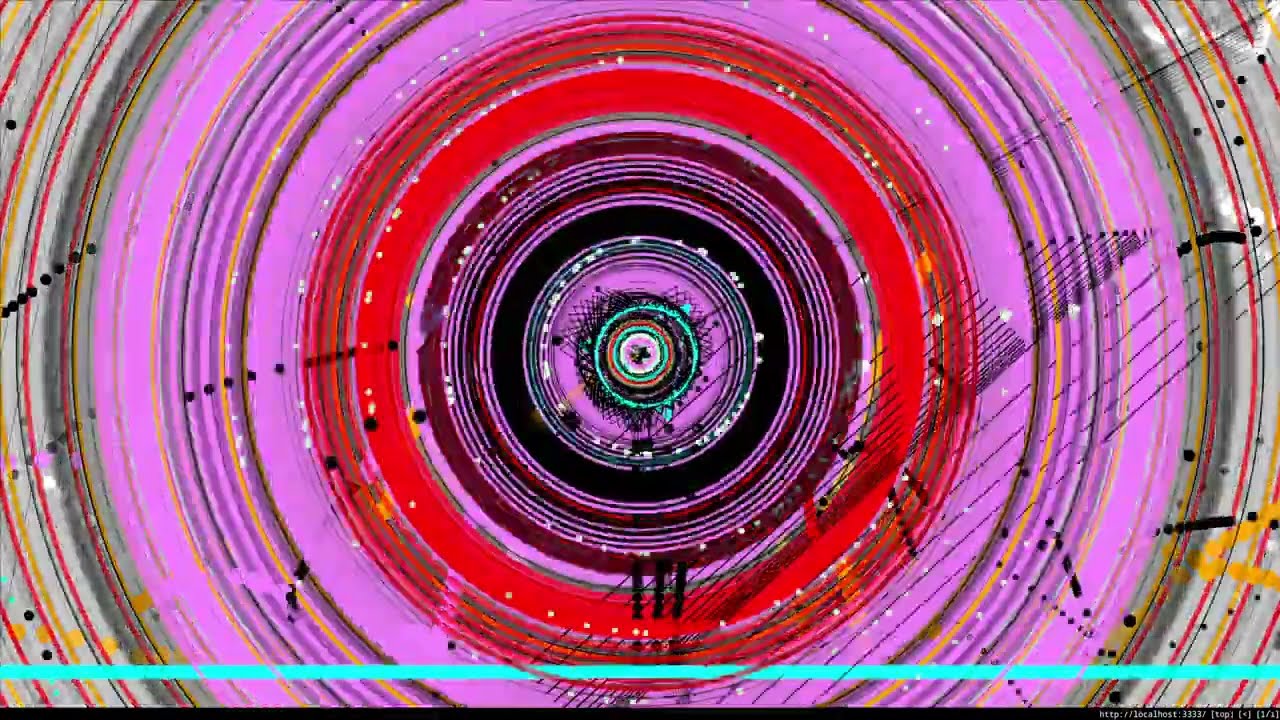 Current state of my #generativeart | Muisc base #indiehouse thanks @fomfeinsten