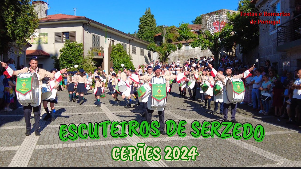 Escuteiros de Serzedo em Cepães 2024