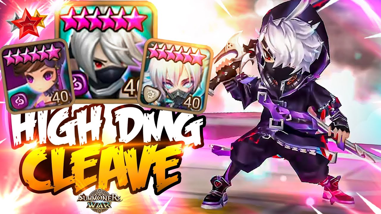 UNSTOPPABLE CLEAVE TEAM with LD Monsters Only - Summoners War