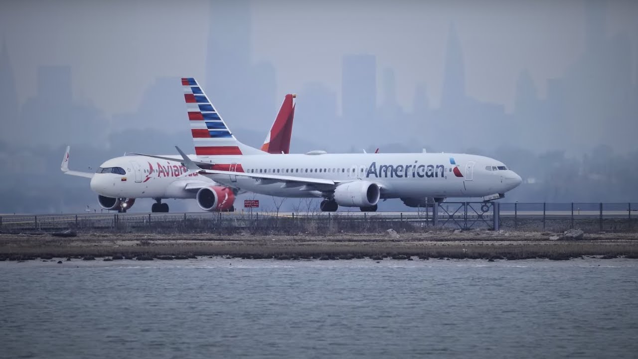 ✈ JFK Plane Spotting: Epic Landing on 4R & Takeoff on 4L Runway Action