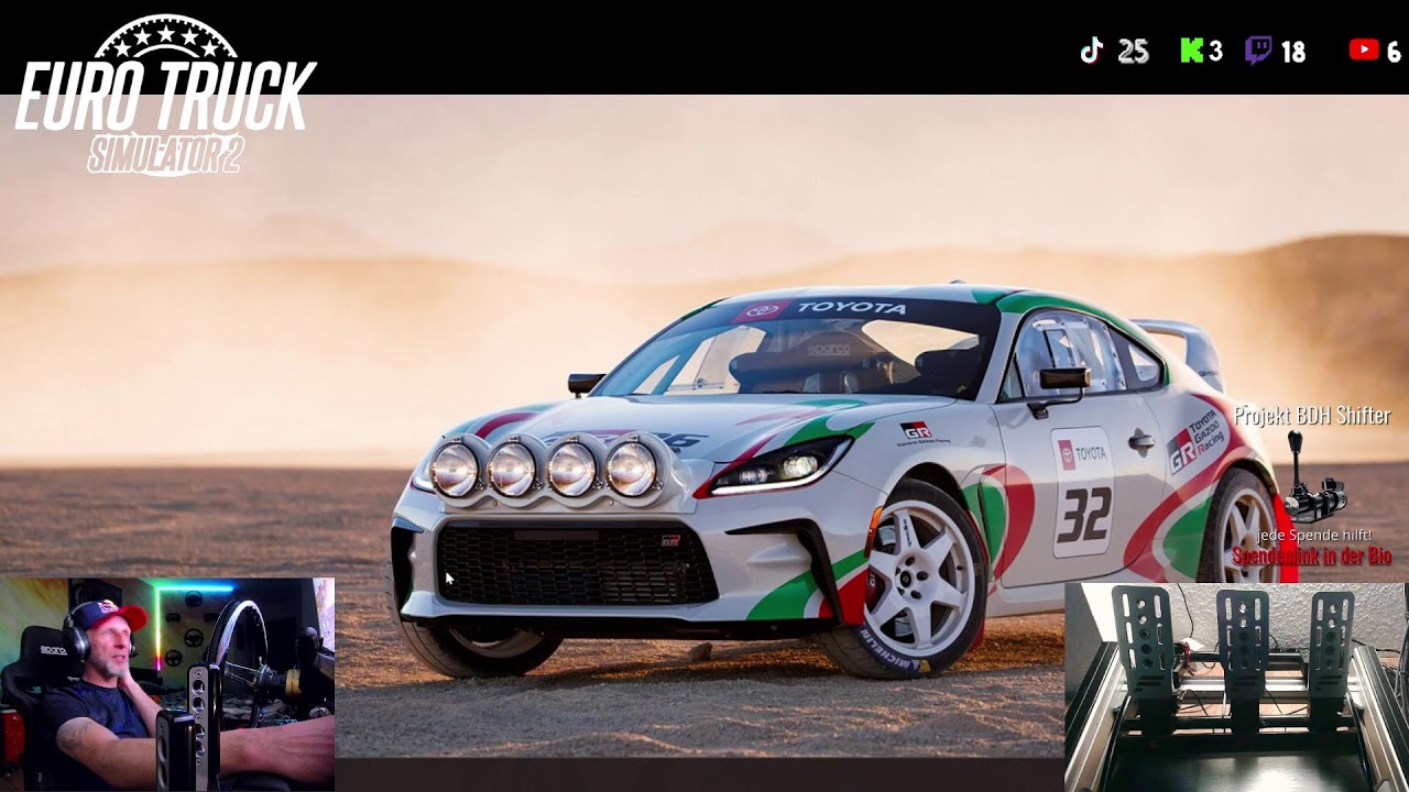 Rally Action mit Stahlwasser
