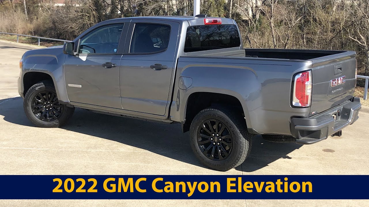 2022 GMC Canyon Elevation - A Well Balanced Mid-Size Truck