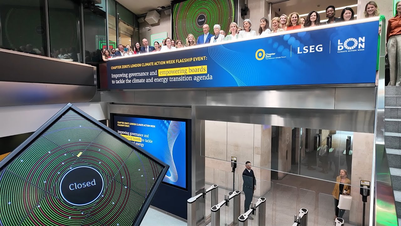 Chapter Zero celebrates London Climate Action Week 2025 Flagship Event