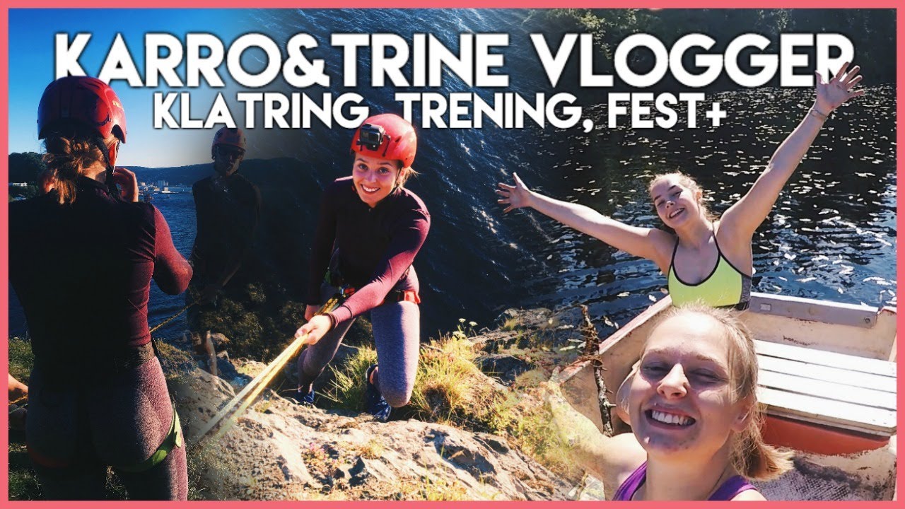 Karro&Trine Ukesvlogger | Yoga Challenge, Unboxing, Trening ++
