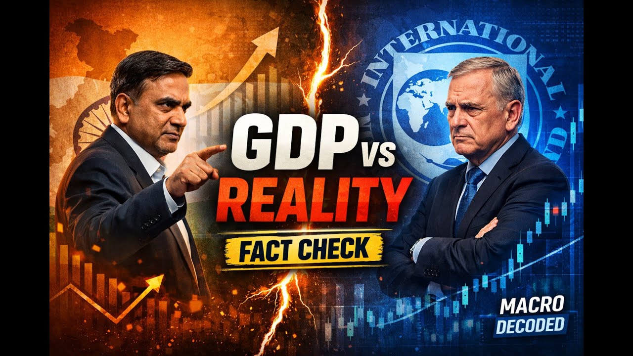 IMF vs India GDP | The Growth Conundrum Explained | Indian Economy Deep Dive