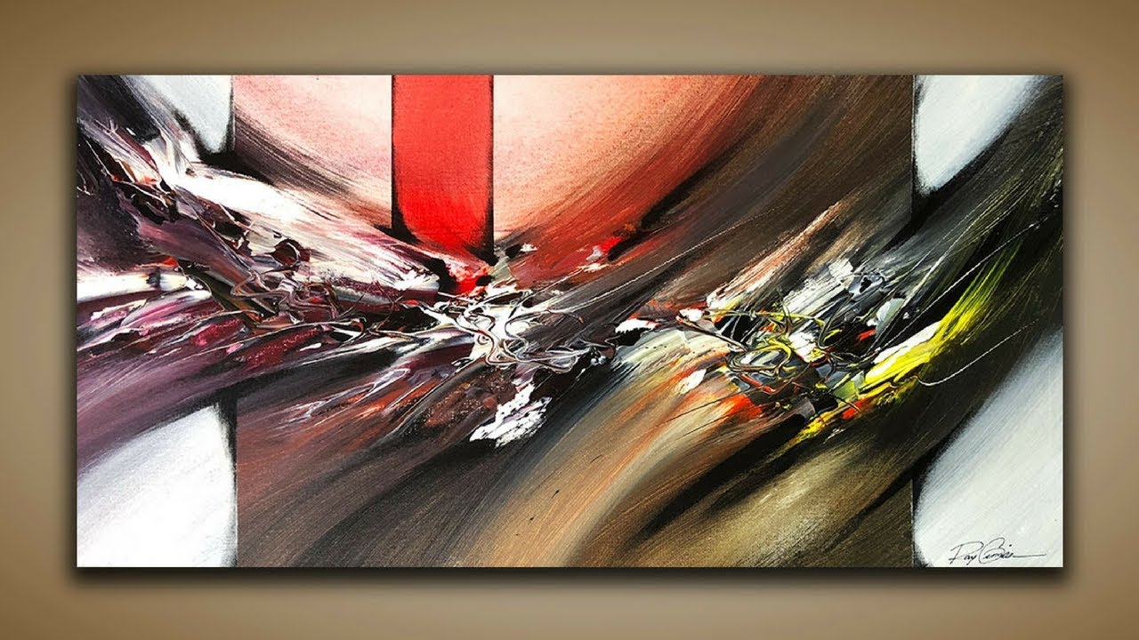 Abstract Painting / DEMO 97 / Abstract Art / Acrylic Painting / Masking / Painting Techniques