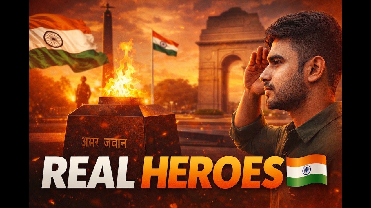 India’s Real Heroes Live Here | National War Memorial Tour