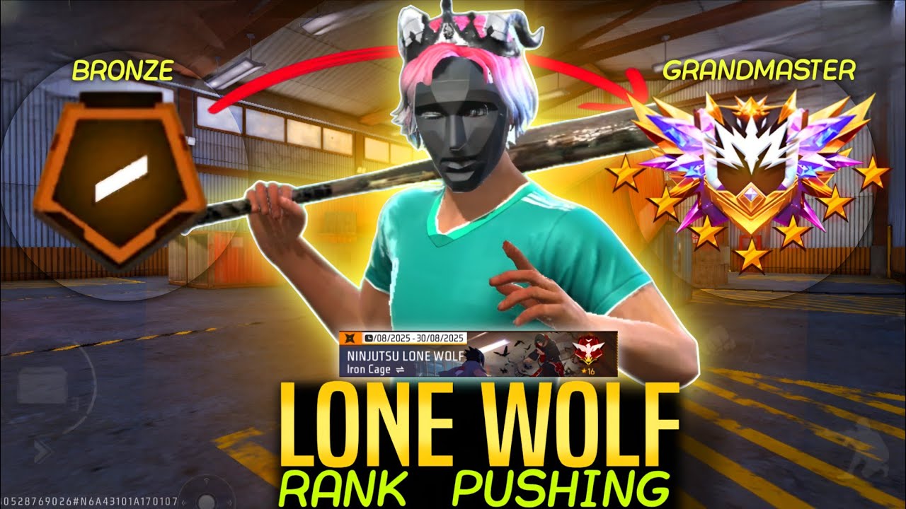Lone Wolf : Ninjutsu Top 1 Region Push 🥵For All Naruto Bundles | New Season ✅ | Ep-2 #garenafreefire