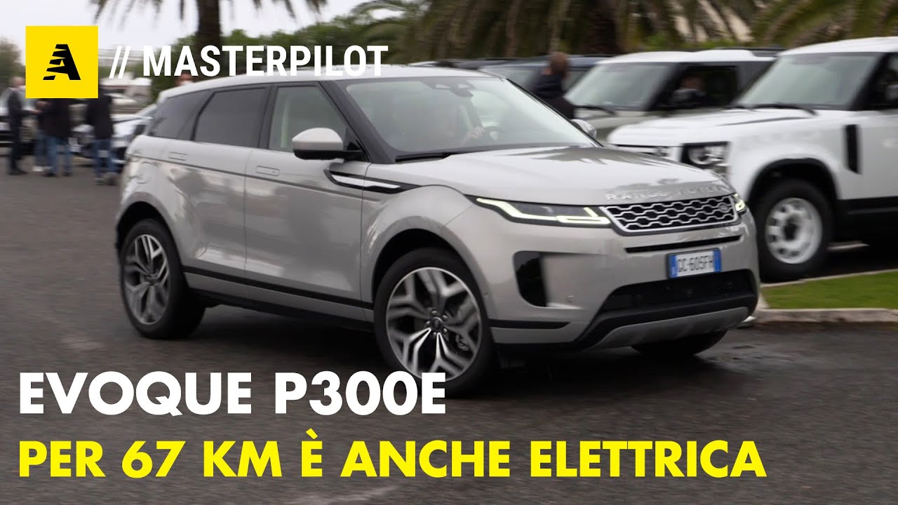 Range Rover Evoque P300e PHEV | Hybryda plug-in o mocy 309 KM i zasięgu 42 mil na energii elektry...