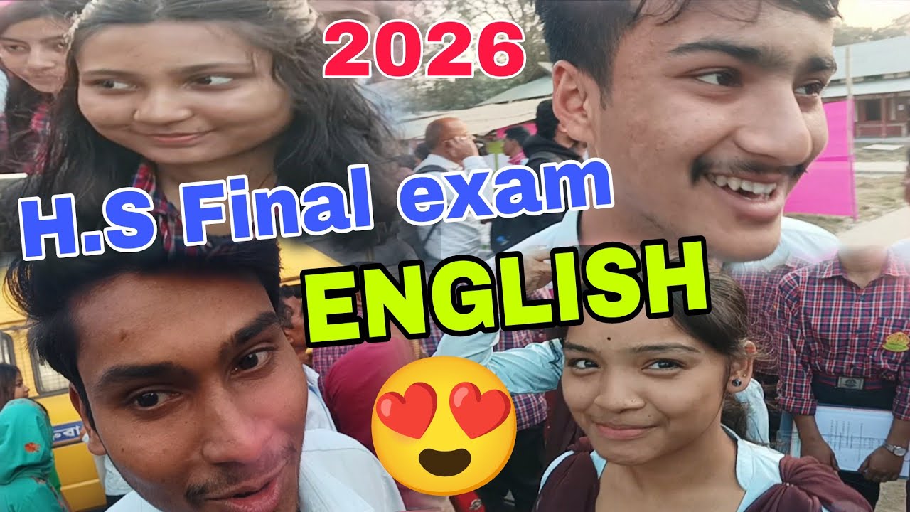 H.S final exam 2026 ।। English paper ❤️😍 @Nilusvlogs-r9z 