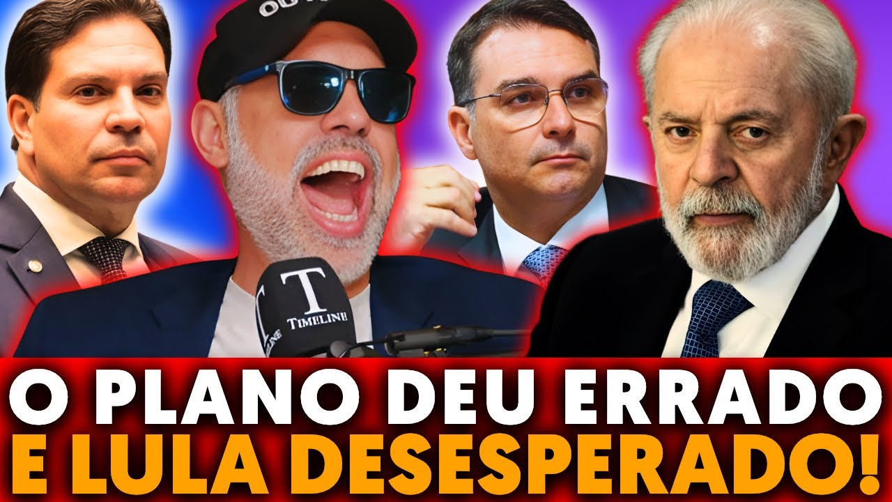 🚨 PLANO DEU ERRADO E LULA SE DESESPERA COM FLÁVIO BOLSONARO! | ALLAN DOS SANTOS E DELEGADO RAMAGEM