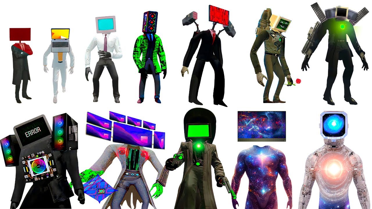 Niveles de Poder de COMPUTER MAN (Skibidi Toilet)