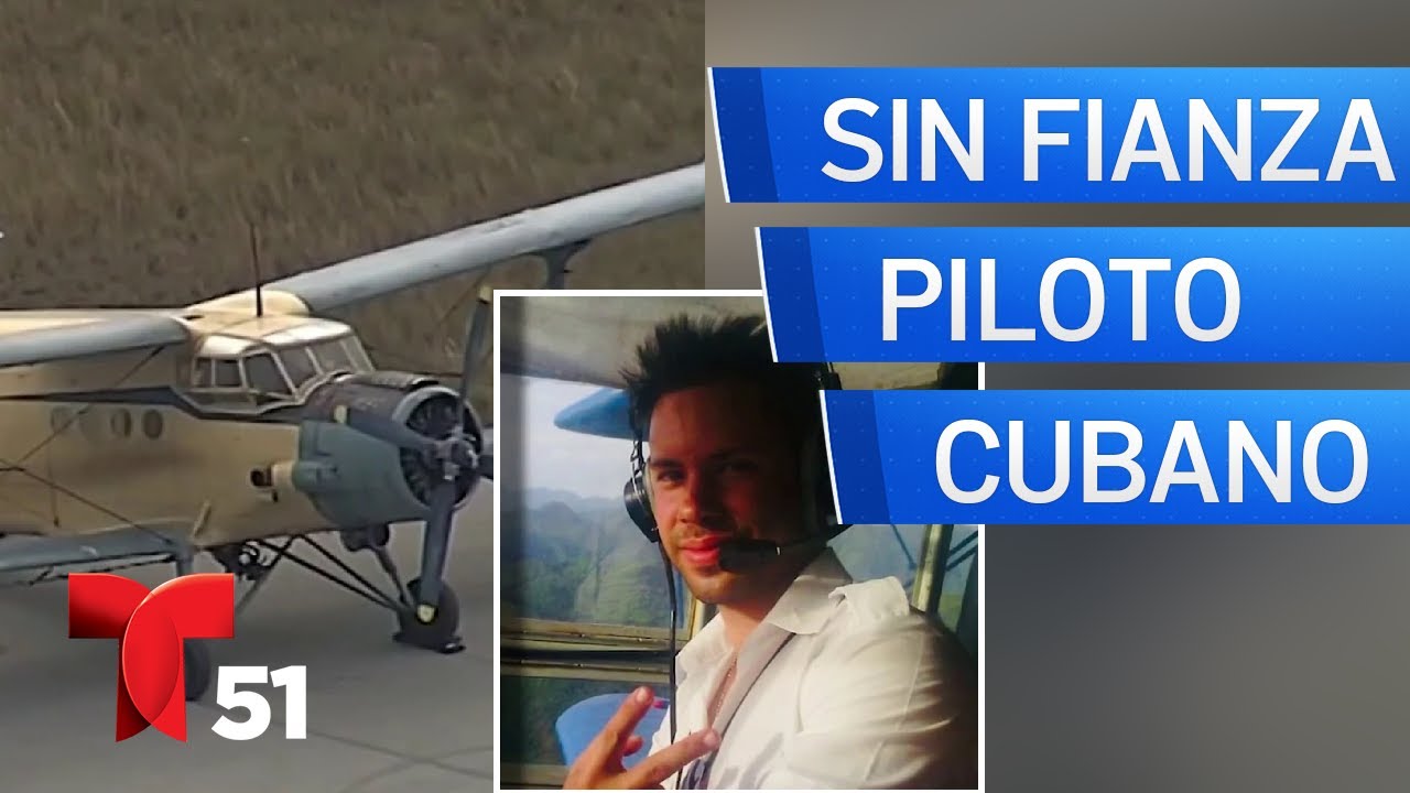 Niegan fianza a piloto cubano que llegó a Florida en un avión ruso
