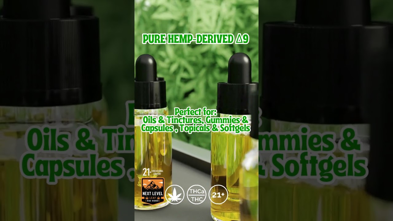 Hemp-Derived Delta-9 THC Distillate | 78.9% D9 | Cat 3 | B2B Supply for Licensed Formulators 