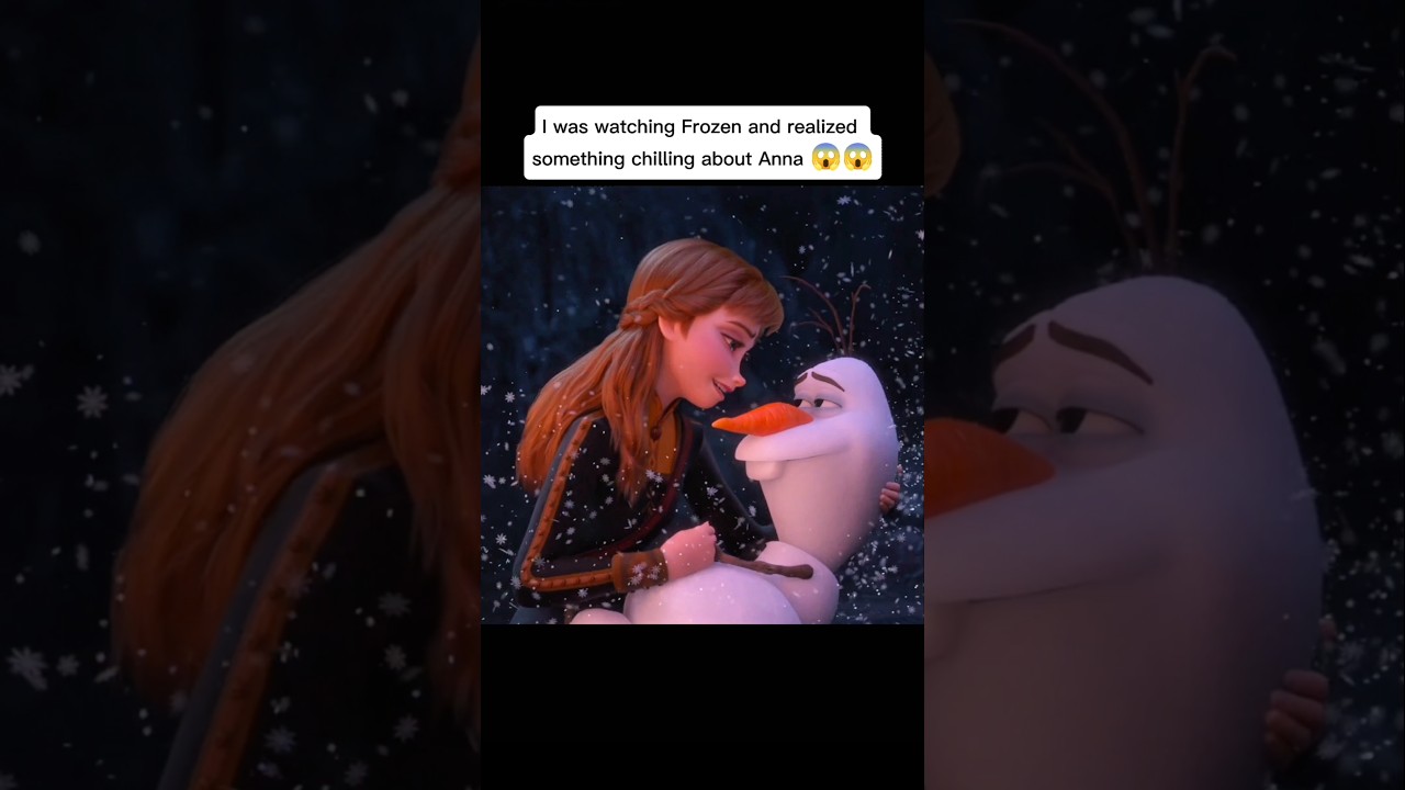 Anna&rsquo;s Darkest Truth 😨🔥 Did You Catch This in Frozen? #shorts #frozen #disney #theory #anna #frozen2