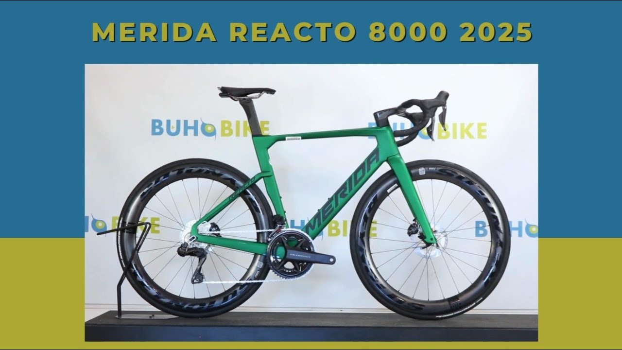 Merida Reacto 8000 2025 - Bicicleta de carretera aero