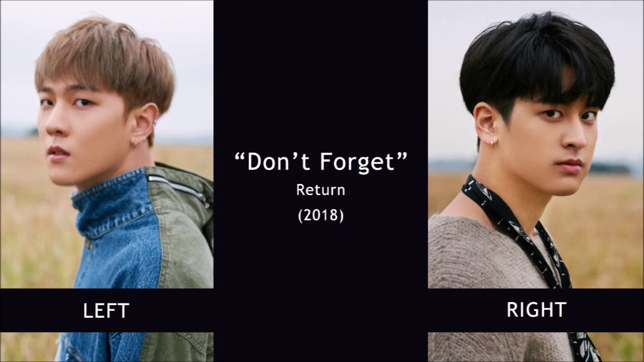 A Different Member Singing in Each Ear - iKON Return