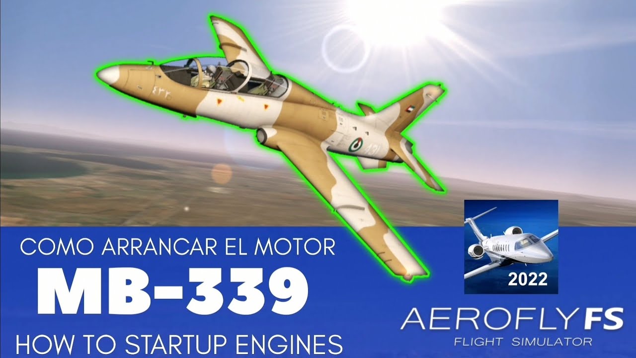 Aermacchi MB-339 // How to startup engines // Aerofly 2022 // Como arrancar los motores