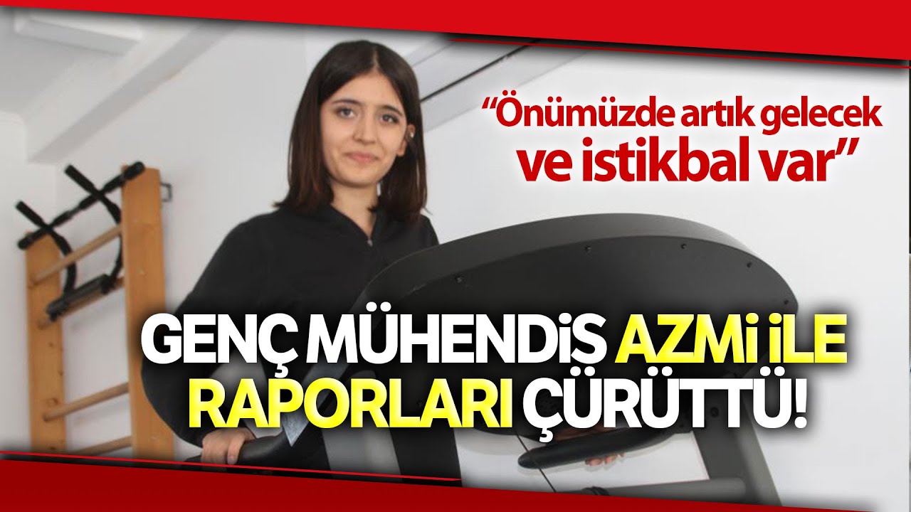 Doktorların Kaza Sonrası Zihinsel Engelli Raporu Verdikleri Mühendis Azmi İle Raporları Çürüttü