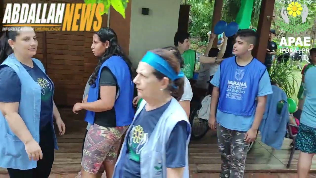 Comemoração do Dia das Crianças e dia do estudante da APAE na cidade de Iporã/PR.