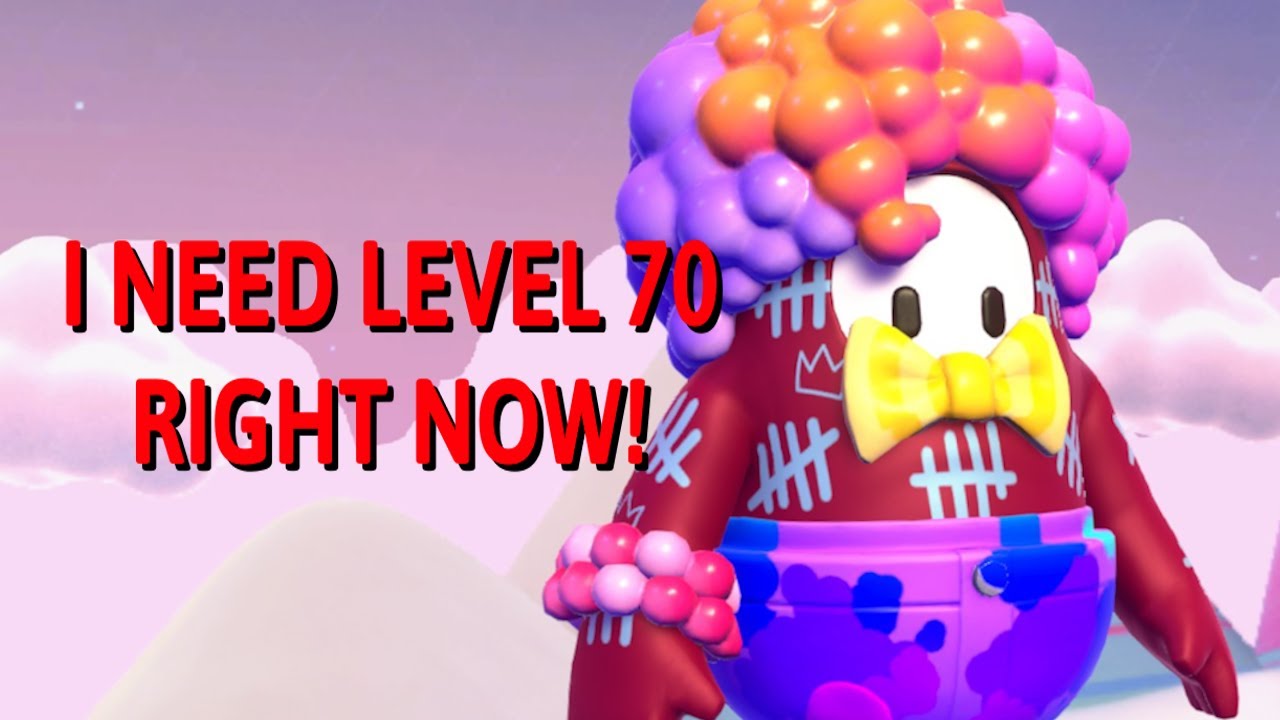 I NEED LEVEL 70 RIGHT NOW! | Playing Fall Guys