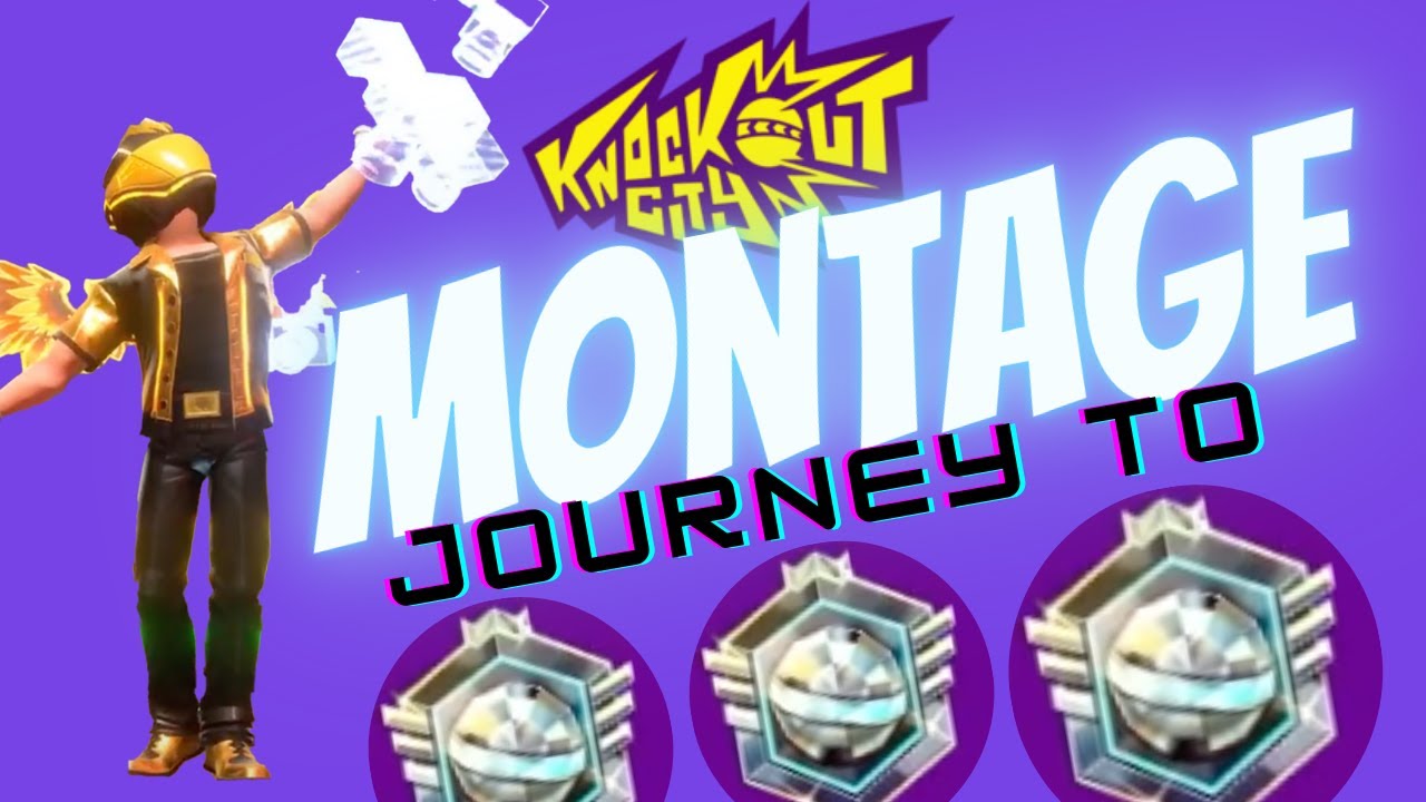 💎 Journey To Diamond Knockout City Montage!