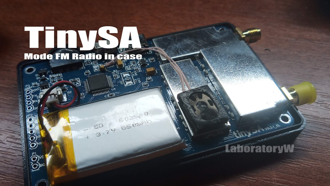 Слушаем радио на анализаторе спектра TinySA shopantenna.blogspot.com