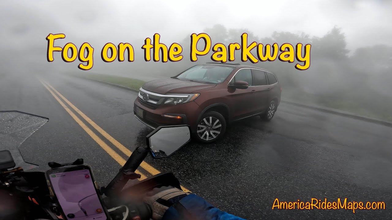 Jackies Birthday Ride - Fog on Parkway