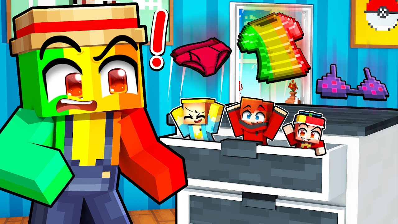Devenir MINUSCULE pour Tricher au CACHE-CACHE dans Minecraft !