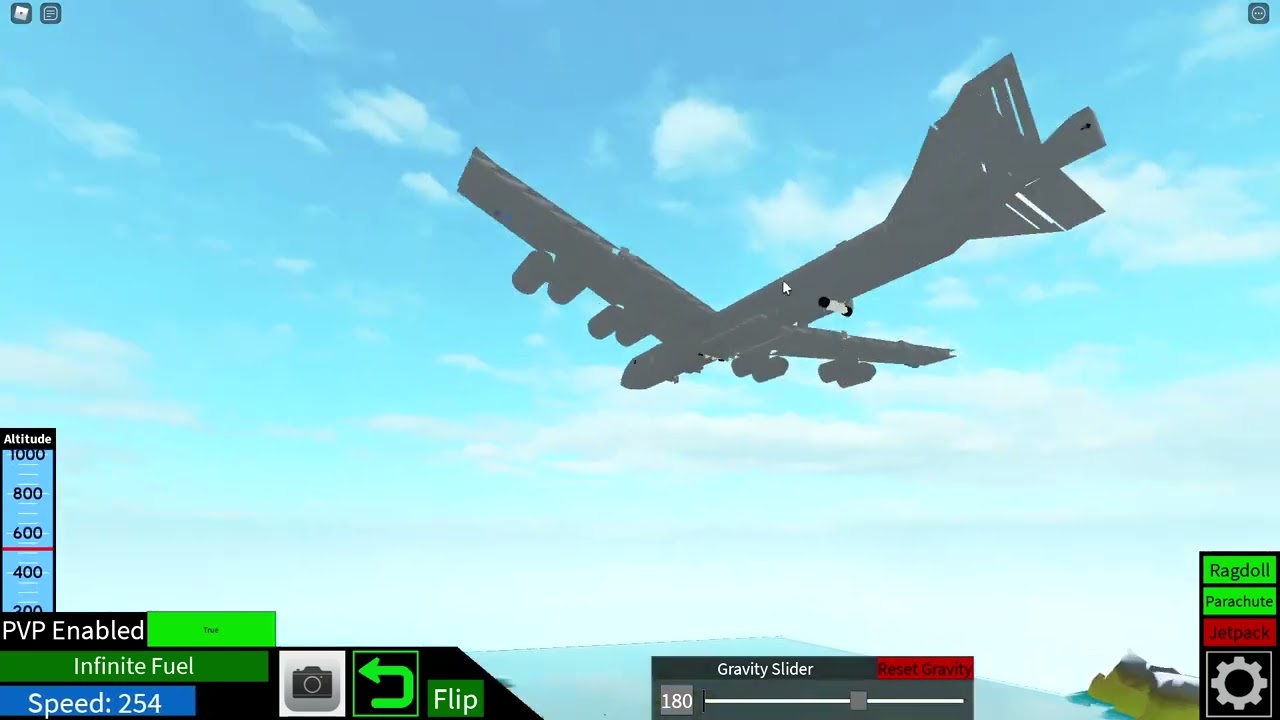 plane crazy b-52 stratofortress